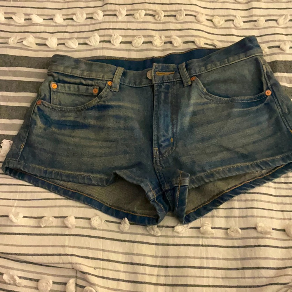 BDG Denim Shorts Mid Rise size 26